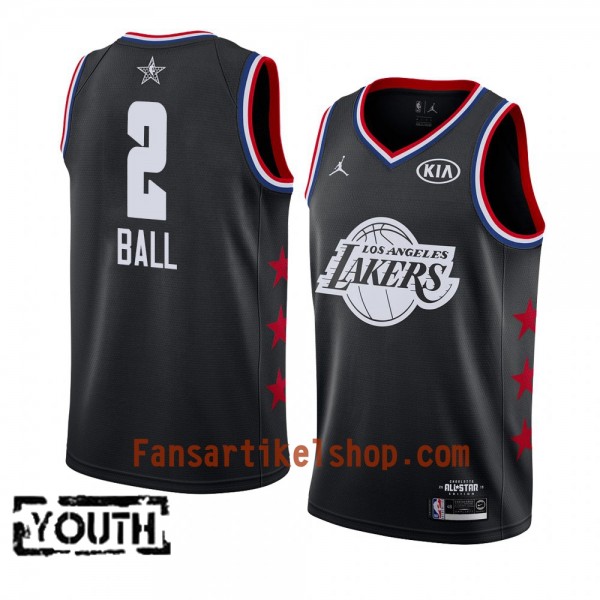 Los Angeles Lakers Trikot Lonzo Ball 2 2019 All-Star Jordan Brand Schwarz Swingman - Kinder Los Angeles Lakers Trikot Lonzo Ball 2 2019 All-Star Jordan Brand Schwarz Swingman - Kinder